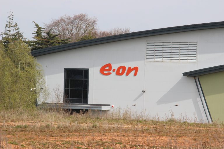Eon District Heating Building - the Energy Centre near Cranbrook